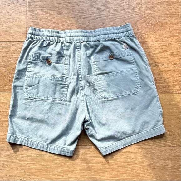 Marine Layer Men's Small Light Gray Canvas Shorts - Picture 2 of 6